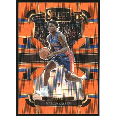 2023-24 Select Prizms Orange Flash #70 Marcus Sasser