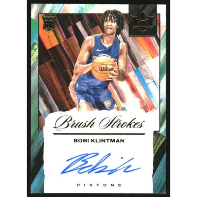 2024-25 Court Kings Brush Strokes Autographs #15 Bobi Klintman/99