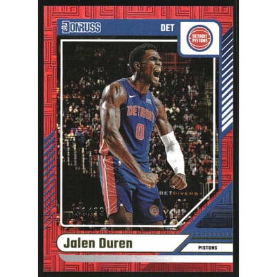 2024-25 Donruss Choice Red #138 Jalen Duren
