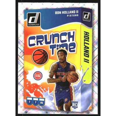 2024-25 Donruss Crunch Time Diamond #7 Ron Holland II