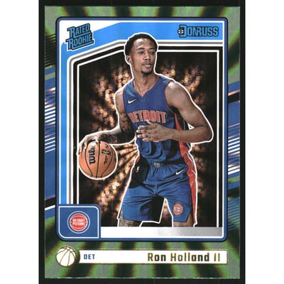2024-25 Donruss Holo Green Laser #236 Ron Holland II RR
