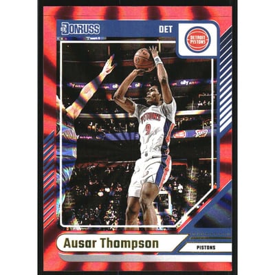 2024-25 Donruss Holo Red Laser #200 Ausar Thompson