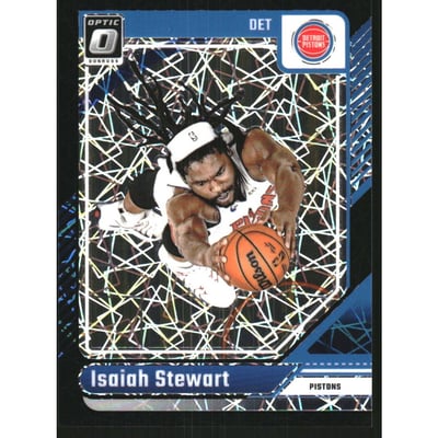 2024-25 Donruss Optic Black Velocity #81 Isaiah Stewart