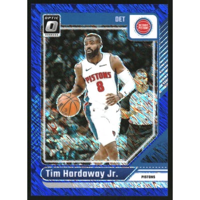 2024-25 Donruss Optic Blue Shimmer #107 Tim Hardaway Jr.