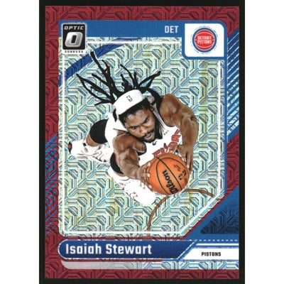 2024-25 Donruss Optic Choice Red #81 Isaiah Stewart