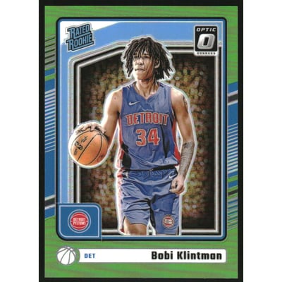 2024-25 Donruss Optic Lime Green #289 Bobi Klintman RR