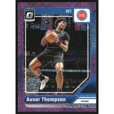 2024-25 Donruss Optic Pink Glitter #143 Ausar Thompson
