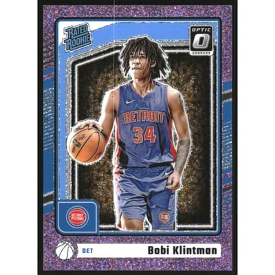 2024-25 Donruss Optic Pink Glitter #289 Bobi Klintman RR