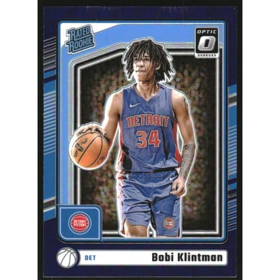 2024-25 Donruss Optic Purple #289 Bobi Klintman RR