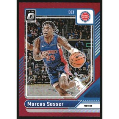 2024-25 Donruss Optic Red #202 Marcus Sasser