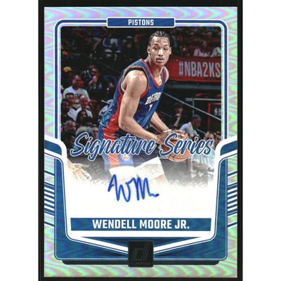 2024-25 Donruss Signature Series #31 Wendell Moore Jr.