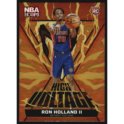2024-25 Hoops High Voltage #2 Ron Holland II