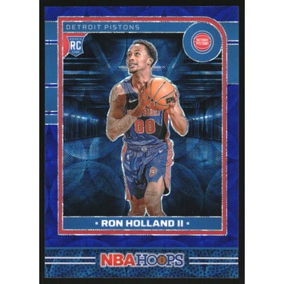 2024-25 Hoops Premium Prizms Blue Scope #235 Ron Holland II
