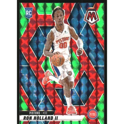 2024-25 Panini Mosaic Mosaic Choice Red and Green #219 Ron Holland II