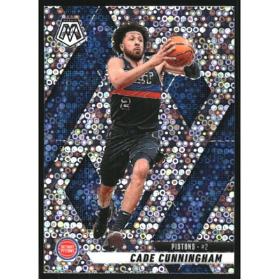2024-25 Panini Mosaic Mosaic Fast Break Silver #74 Cade Cunningham
