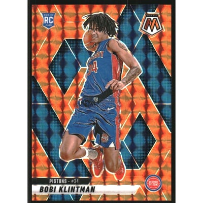 2024-25 Panini Mosaic Mosaic Orange #226 Bobi Klintman