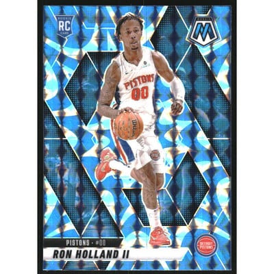 2024-25 Panini Mosaic Mosaic Reactive Blue #219 Ron Holland II