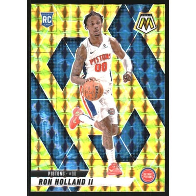 2024-25 Panini Mosaic Mosaic Reactive Yellow #219 Ron Holland II