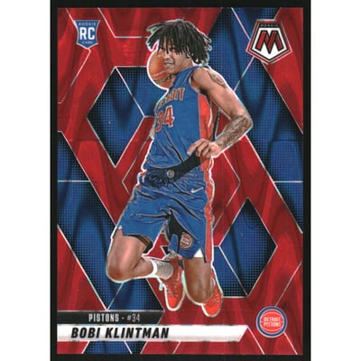 2024-25 Panini Mosaic Mosaic Red Seismic #226 Bobi Klintman