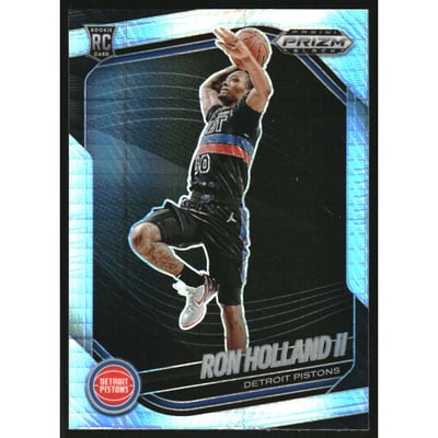 2024-25 Panini Prizm Black Prizms Hyper #28 Ron Holland II