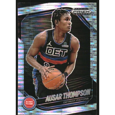 2024-25 Panini Prizm Black Prizms Pulsar #90 Ausar Thompson