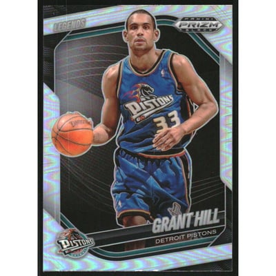2024-25 Panini Prizm Black Prizms Silver #287 Grant Hill LGD