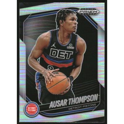 2024-25 Panini Prizm Black Prizms Silver #90 Ausar Thompson