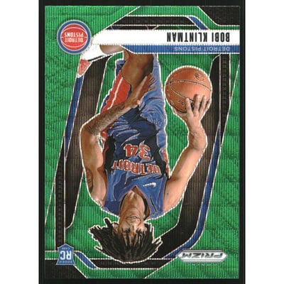 2024-25 Panini Prizm Prizms Green Wave #266 Bobi Klintman