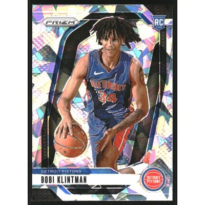 2024-25 Panini Prizm Prizms Ice #266 Bobi Klintman