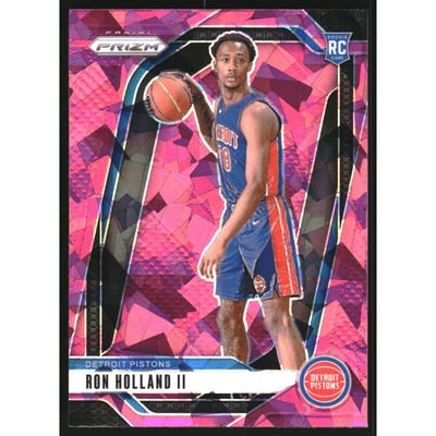 2024-25 Panini Prizm Prizms Pink Ice #269 Ron Holland II
