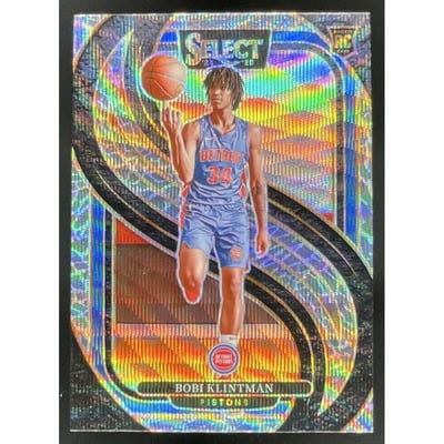 2024-25 Panini Select Premier Elephant Prizm #190 Bobi Klintman RC