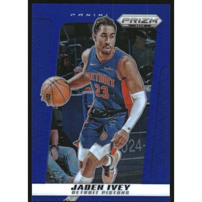 2024-25 Prizm Deca Prizms Blue #62 Jaden Ivey