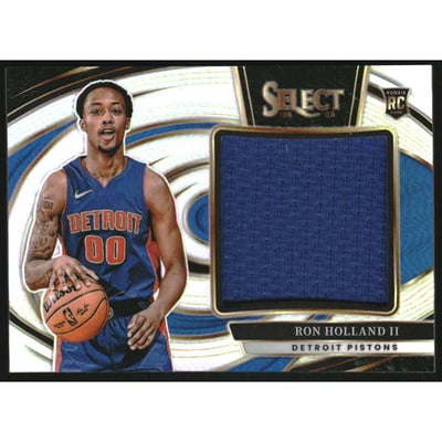 2024-25 Select Jumbo Rookie Swatches #8 Ron Holland II