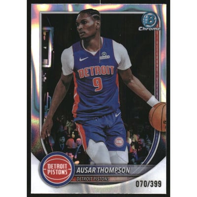 2025-26 Bowman Chrome Lava Refractors #BCV76 Ausar Thompson