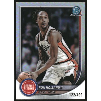 2025-26 Bowman Chrome Refractors #BCV160 Ron Holland II
