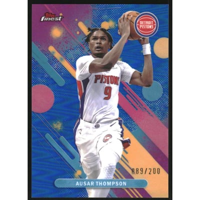 2025-26 Finest Blue Refractors #39 Ausar Thompson C