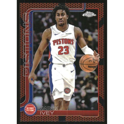 2025-26 Topps Chrome Basketball Refractors #61 Jaden Ivey