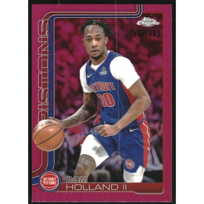 2025-26 Topps Chrome Magenta Refractors #16 Ron Holland II