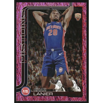 2025-26 Topps Pink Holo Foil #238 Chaz Lanier