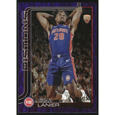 2025-26 Topps Purple Holo Foil #238 Chaz Lanier
