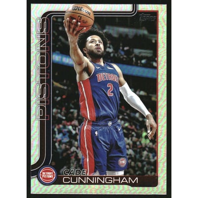 2025-26 Topps Rainbow Foilboard #40 Cade Cunningham