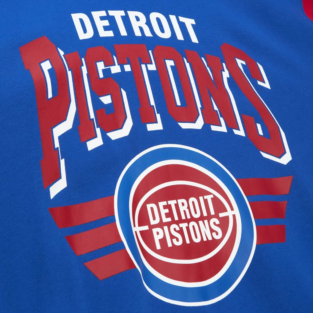 Mitchell & Ness デトロイト・ピストンズ NBA オールオーバー クルー