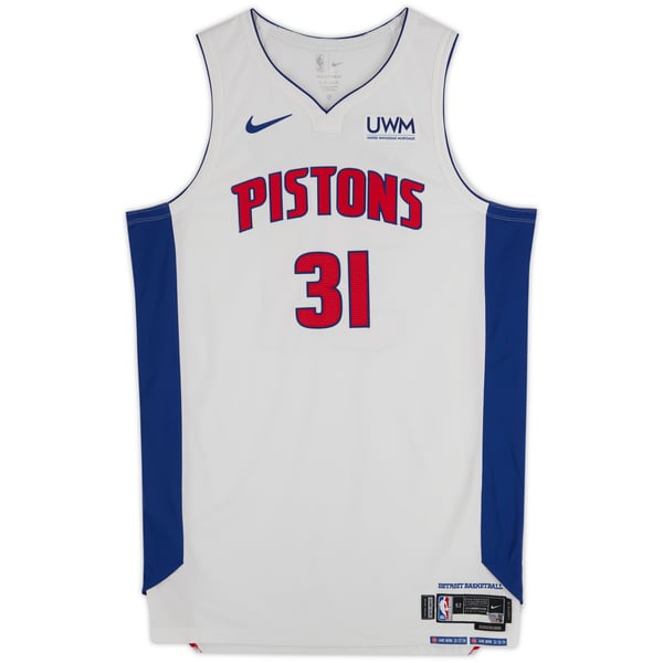 Maillot Detroit Pistons Evan Fournier #23 2023-24 édition Déclaration Noir - Taille 52 Original