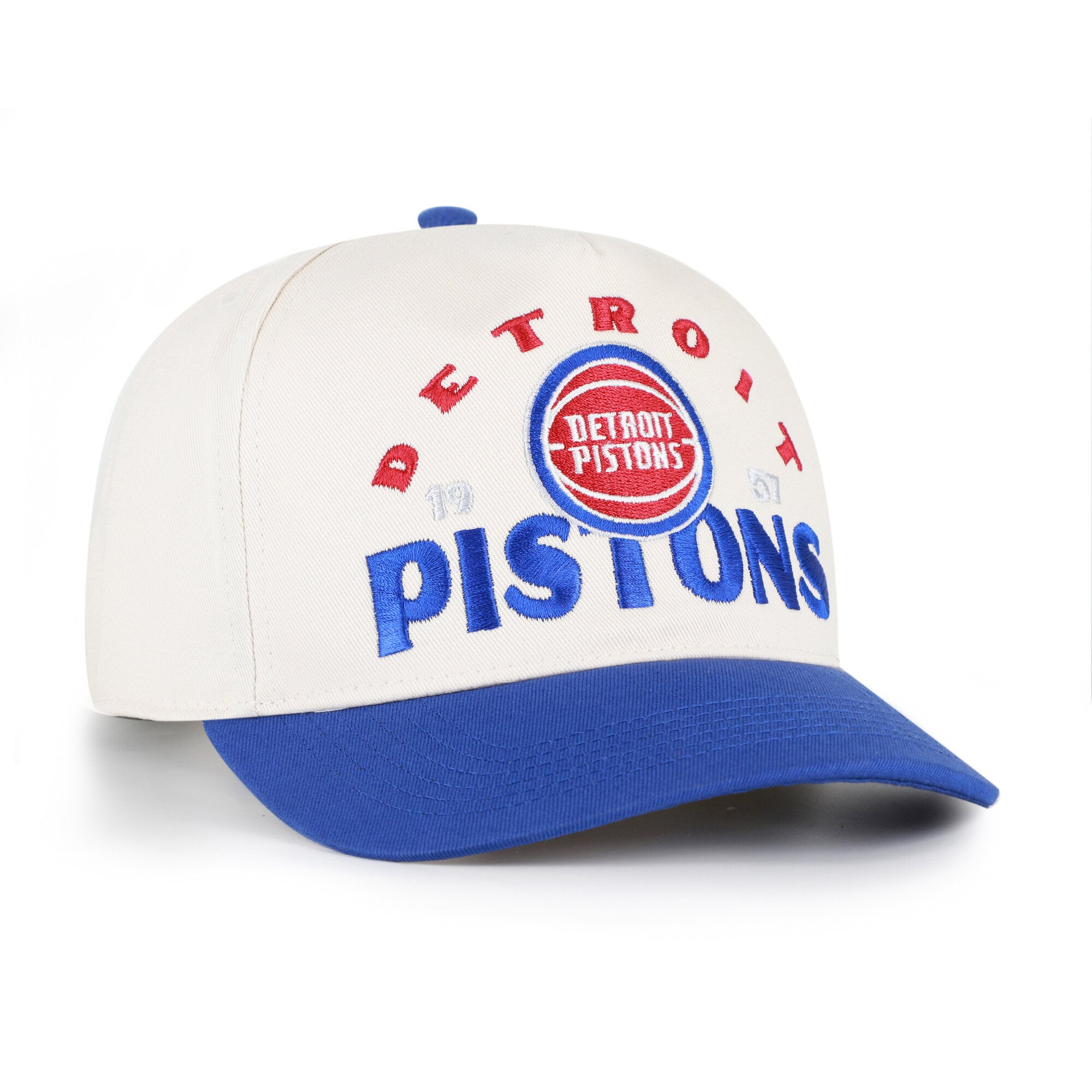 Casquette ajustable Arcitext Hitch Detroit Pistons '47 Natural pour homme