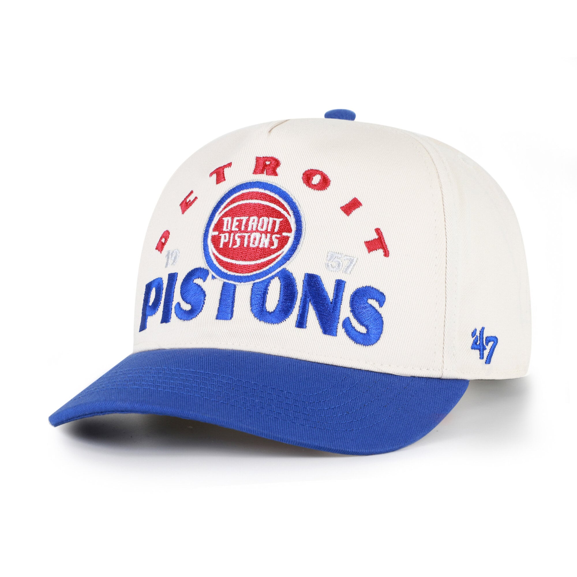 Casquette ajustable Arcitext Hitch Detroit Pistons '47 Natural pour homme