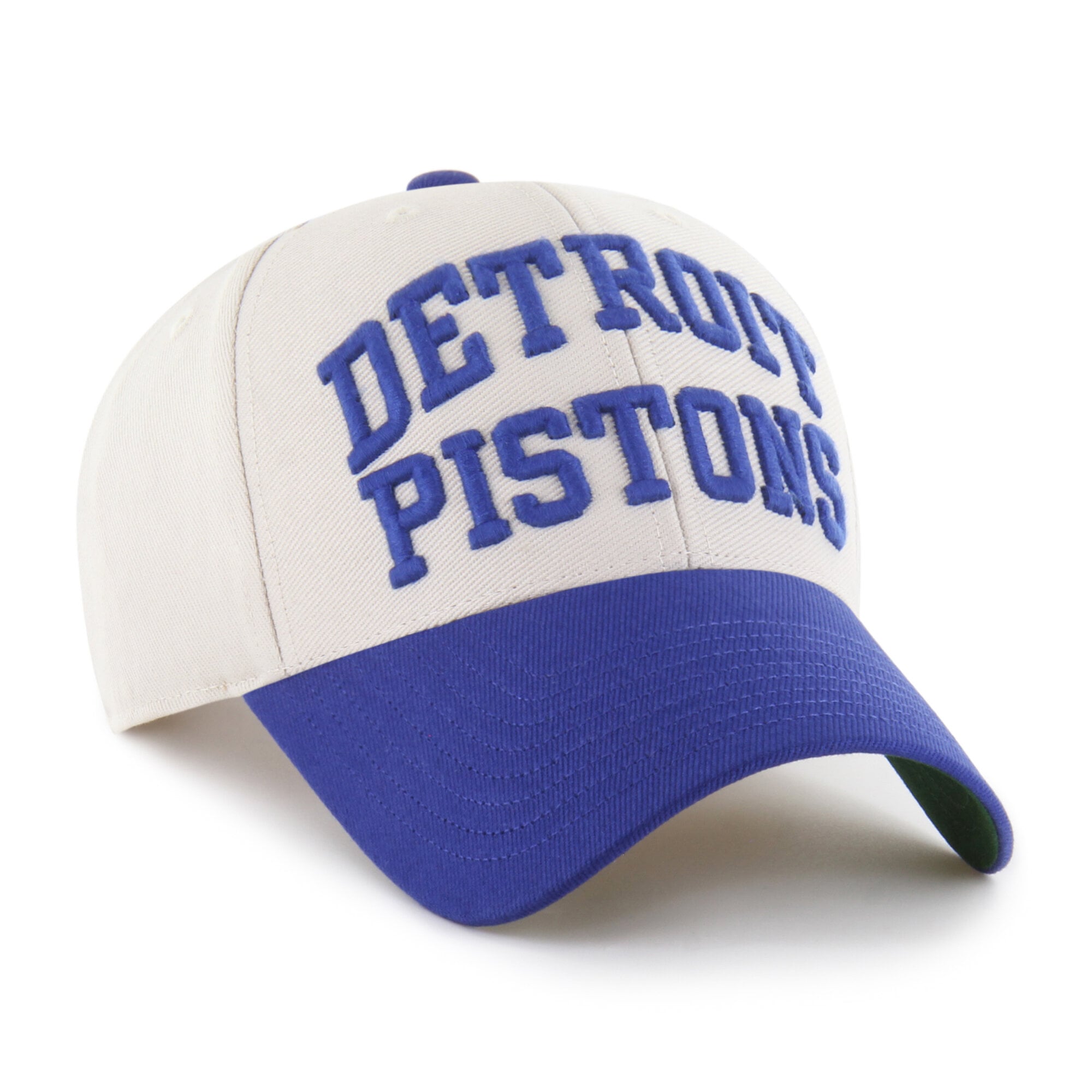 Casquette ajustable pour homme '47 Natural Detroit Pistons Broke Line Loop MVP