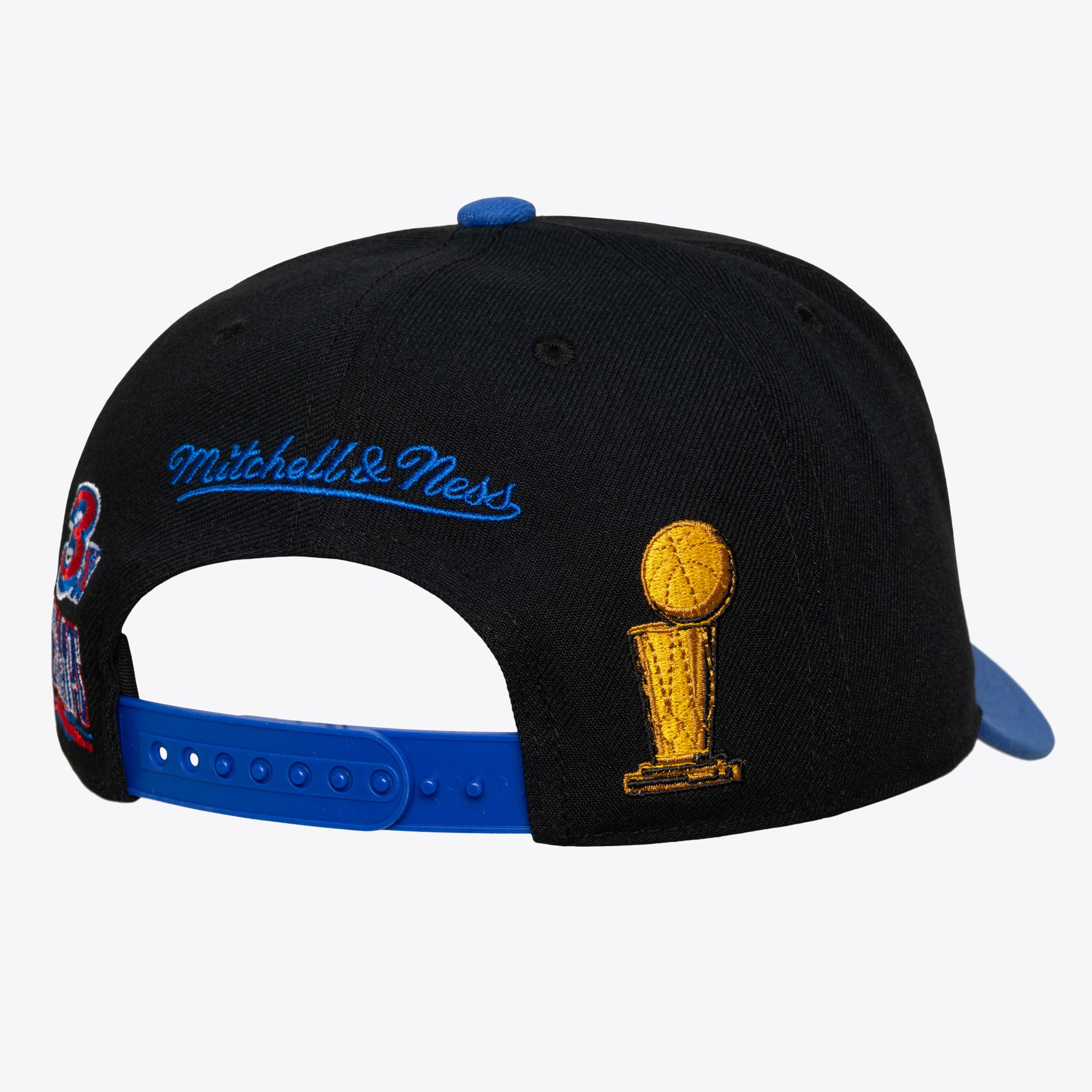 Men's Mitchell & Ness Black Detroit Pistons True Legacy Pro Snapback Hat