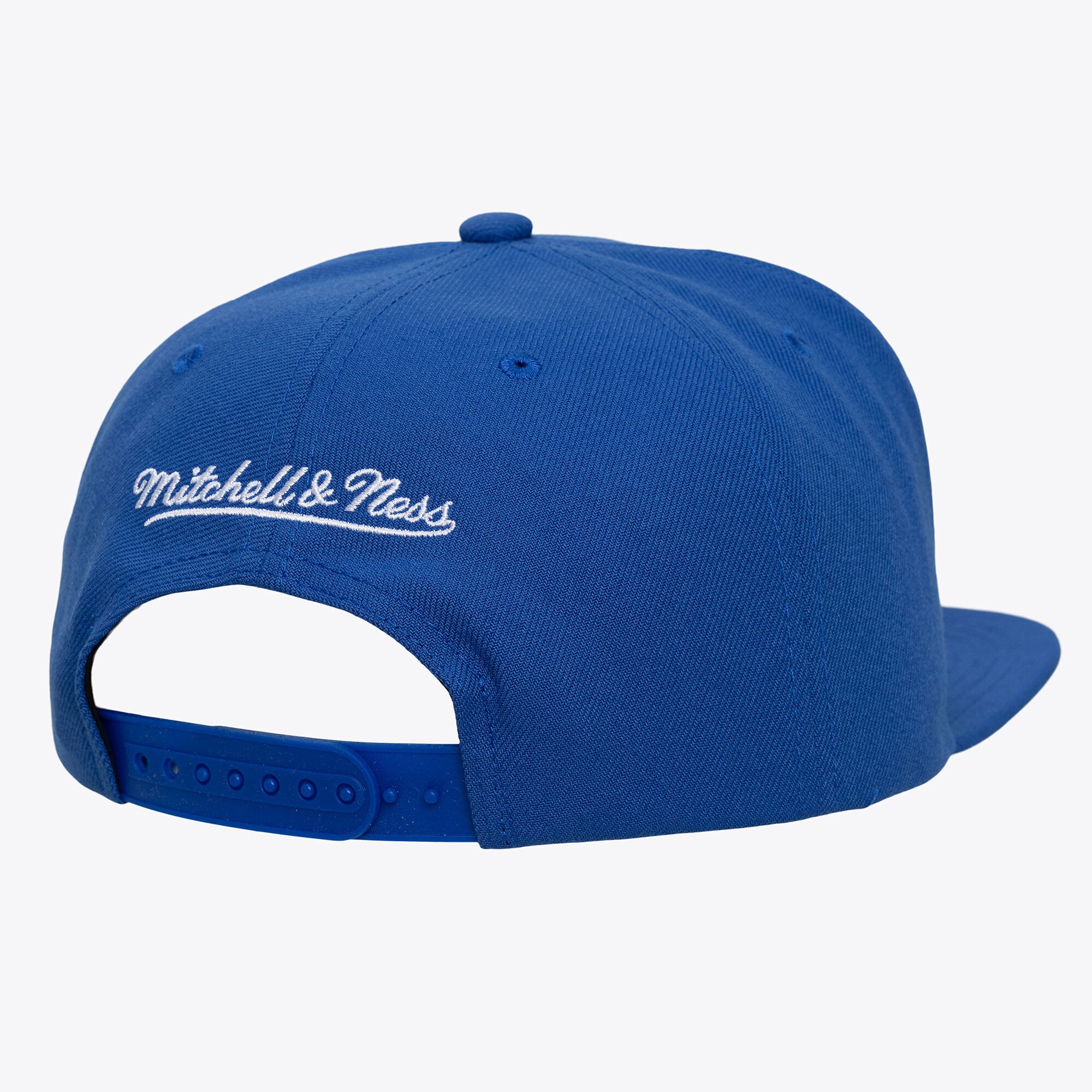 Casquette snapback Mitchell & Ness bleue pour homme, modèle Detroit Pistons Head Coach
