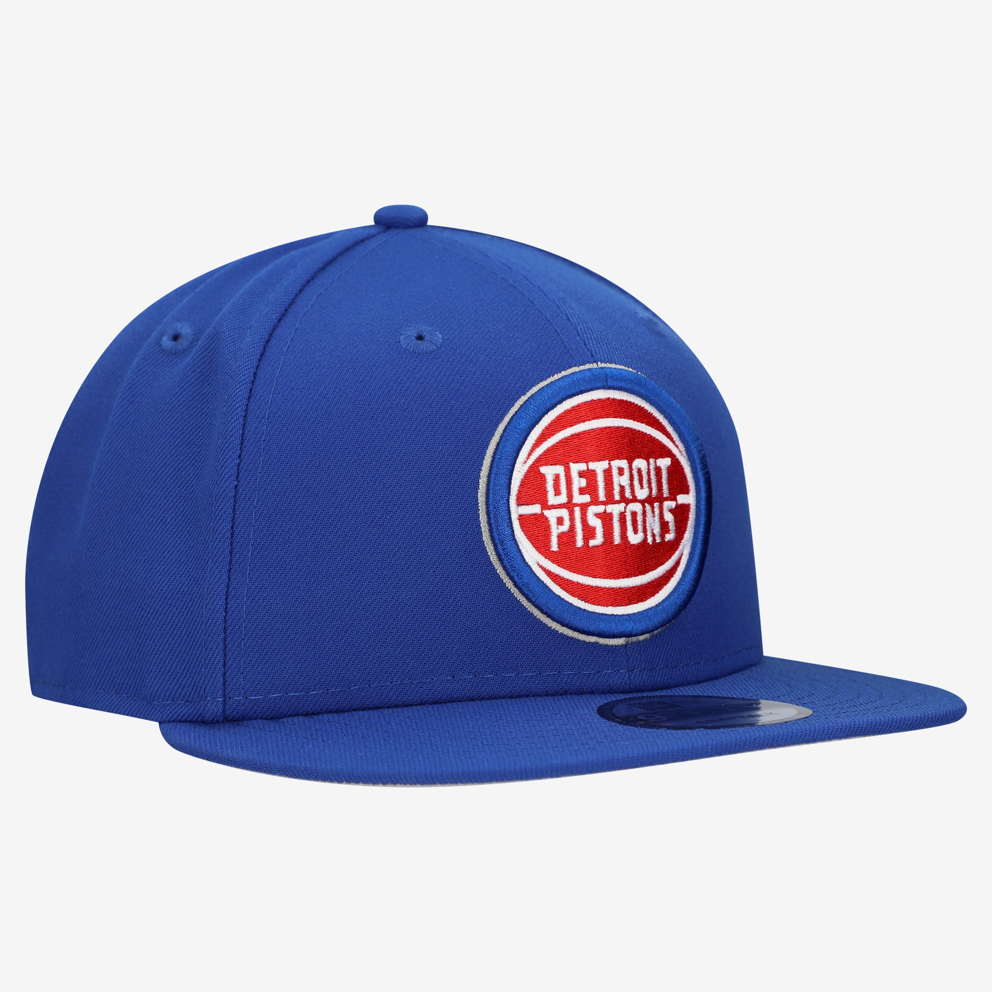 Men's New Era Blue Detroit Pistons Team 9FIFTY Snapback Hat