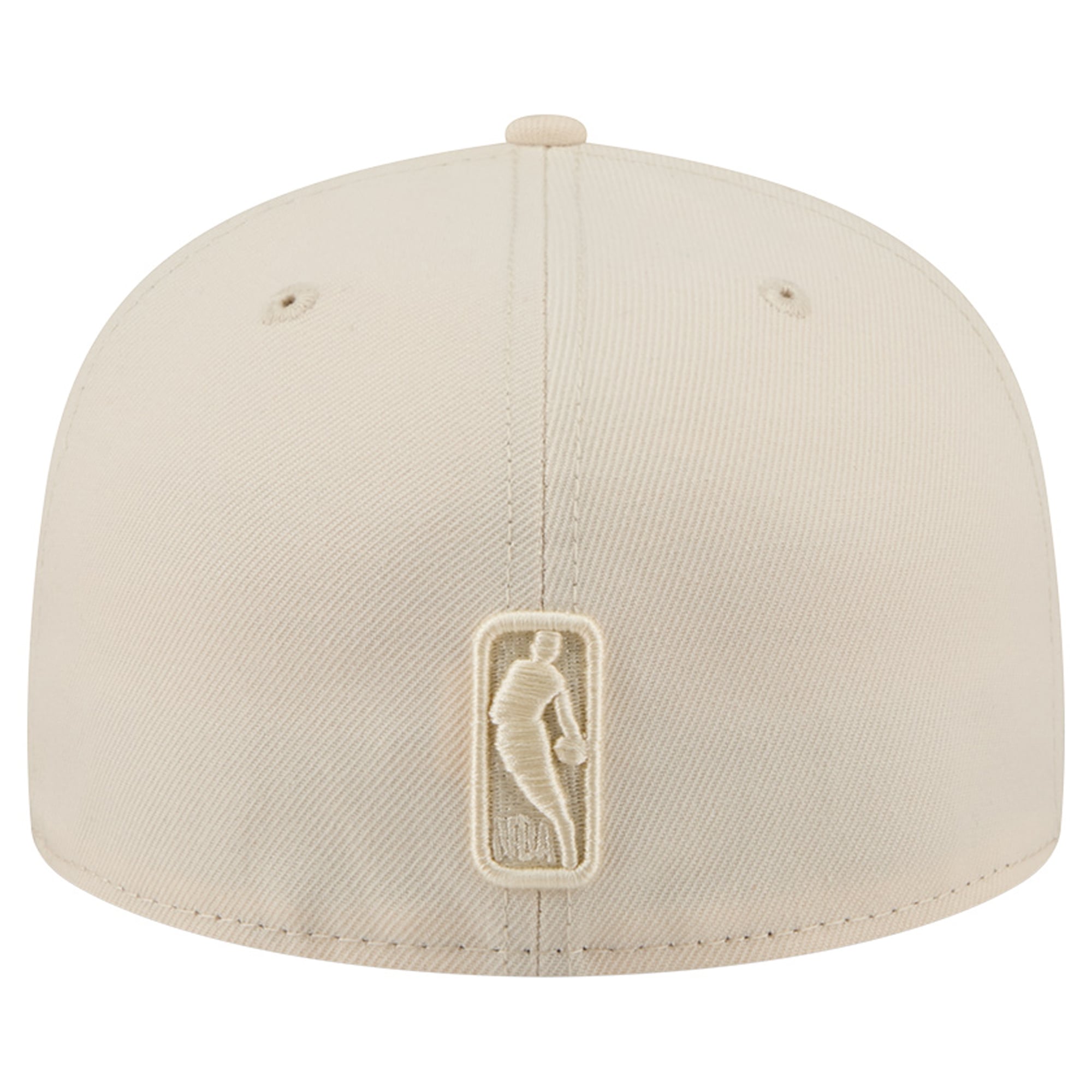 Casquette ajustée New Era 59FIFTY crème Detroit Pistons pour homme